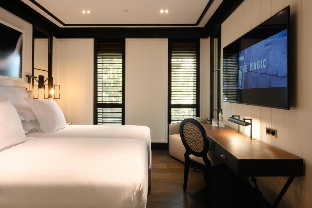 Двухместный (Стандартный двухместный номер с 1 кроватью и правом посещения спа-центра) отеля Seventy Barcelona, Барселона