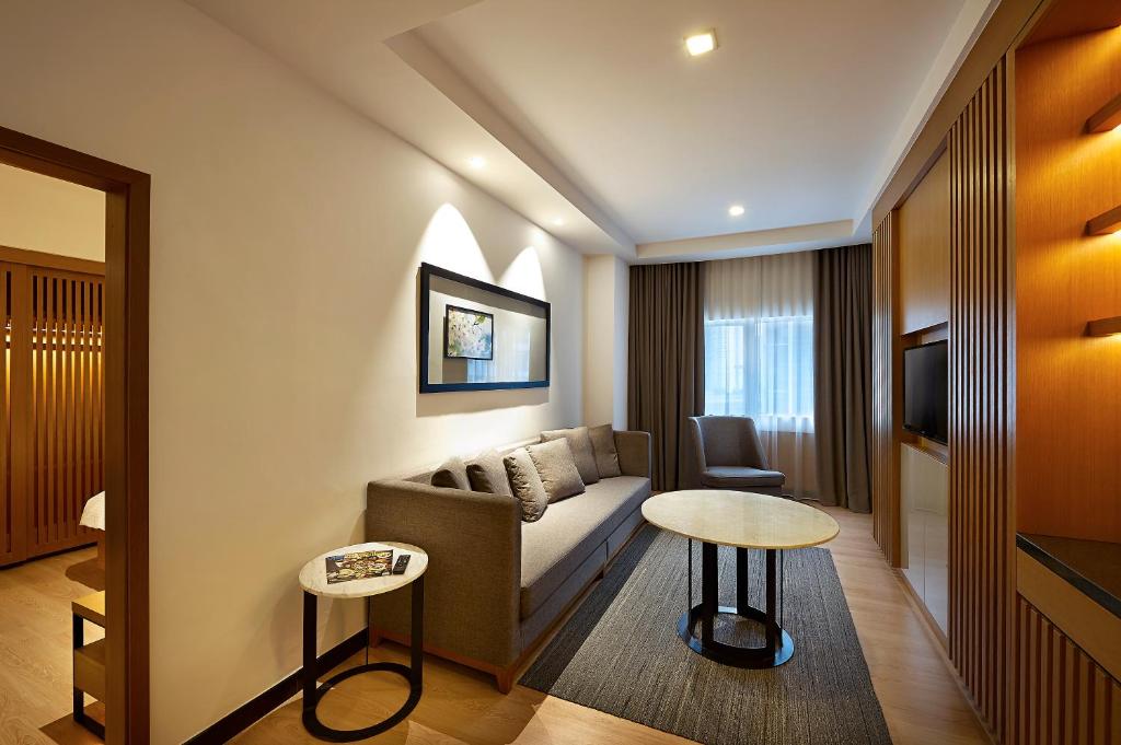Сьюит (Двухместный люкс ANSA с 1 кроватью) отеля ANSA Hotel Kuala Lumpur, Куала-Лумпур