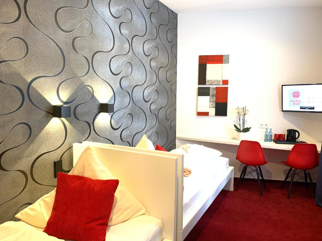Двухместный (Двухместный номер с 2 отдельными кроватями) отеля Hotel B54 Heidelberg, Гейдельберг