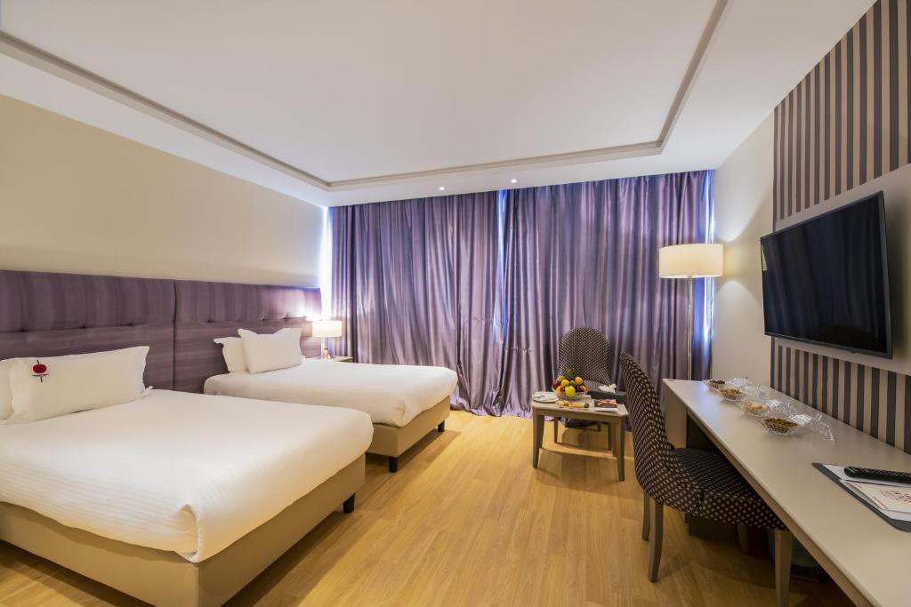 Двухместный (Двухместный номер Премиум с 2 отдельными кроватями и видом на город) отеля Mogador Marina, Касабланка