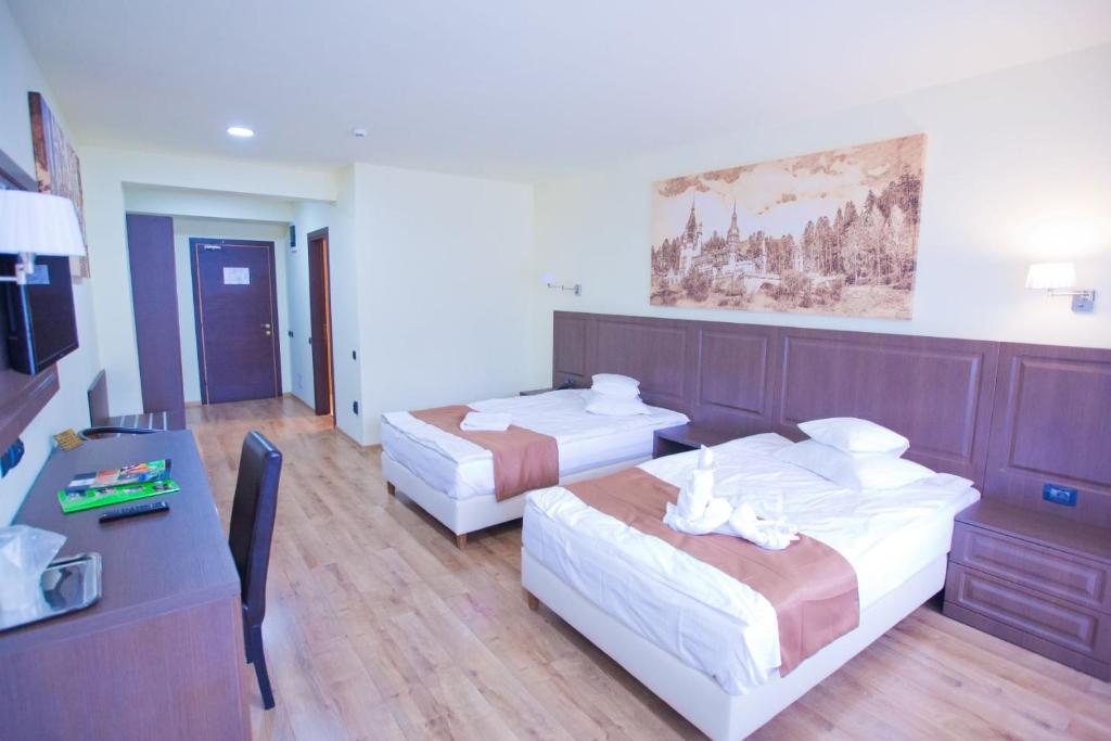 Двухместный (Представительский двухместный номер с 2 отдельными кроватями) отеля Hotel Piemonte, Предял