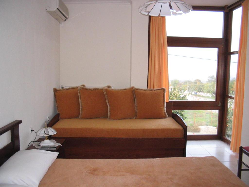 Двухместный (Двухместный номер Делюкс с 1 кроватью или 2 отдельными кроватями) гостевого дома Evridiki, Вергина