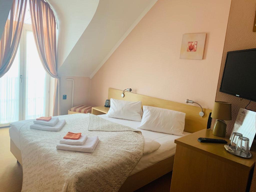 Двухместный (Двухместный номер с 1 кроватью или 2 отдельными кроватями) отеля Hotel Steve, Липтовски-Микулаш