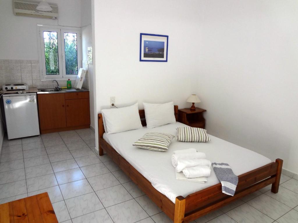 Двухместный (Бюджетный двухместный номер с 1 кроватью) апартамента Lazaris Apartments in Agios Ioannis Lefkada, Лефкада