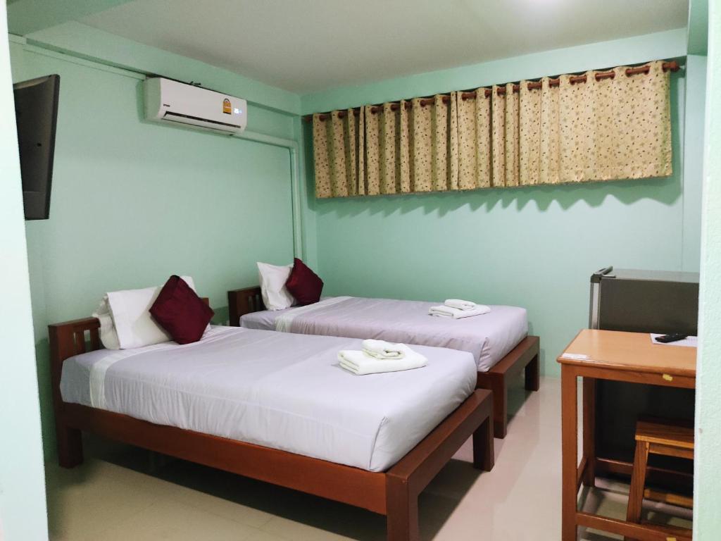 Двухместный (Небольшой двухместный номер с 2 отдельными кроватями) отеля Ban Mae Boonthong, Лампанг