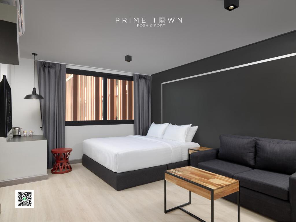 Студио (Номер для новобрачных с видом на бассейн), PRIME TOWN - Posh & Port Hotel PHUKET