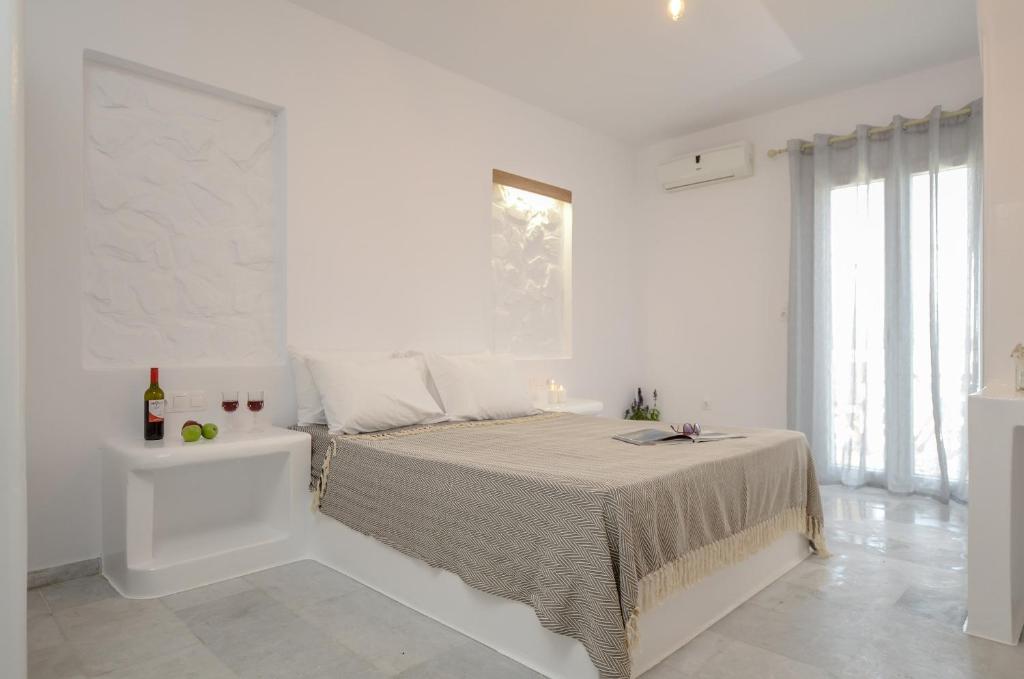 Студио (Двухместный номер-студио Делюкс с 1 кроватью) отеля Casa Verde Di Naxos, Наксос