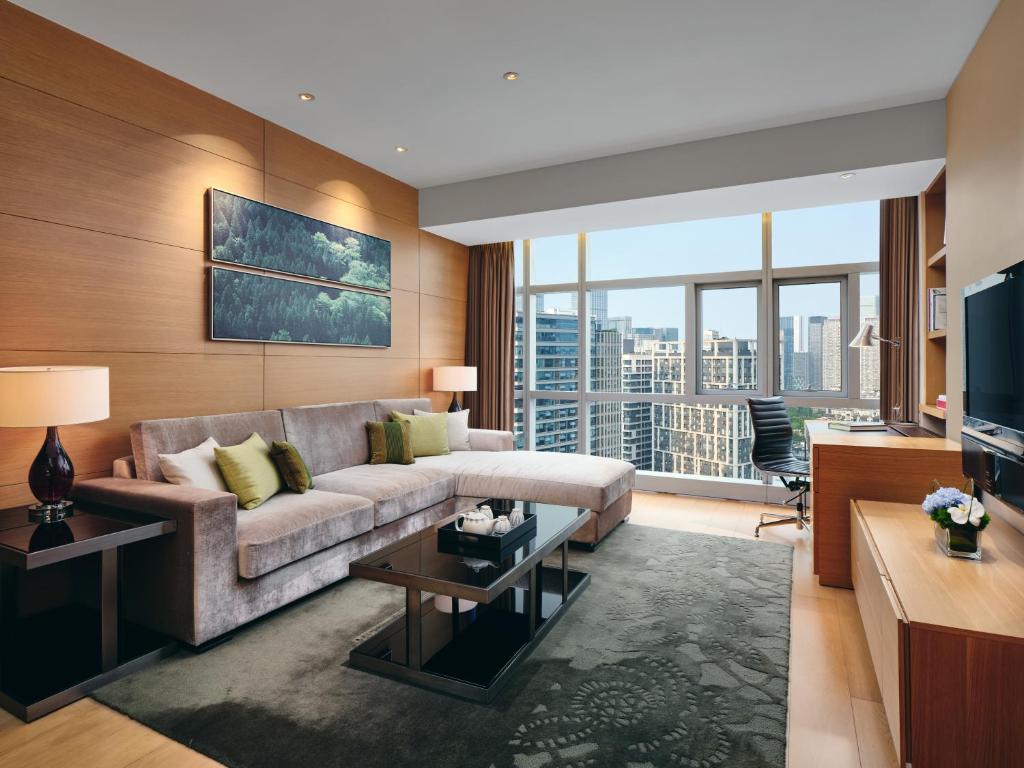 Сьюит (1 King 1 Bedroom City View High Floor) отеля Fraser Suites Chengdu, Чэнду