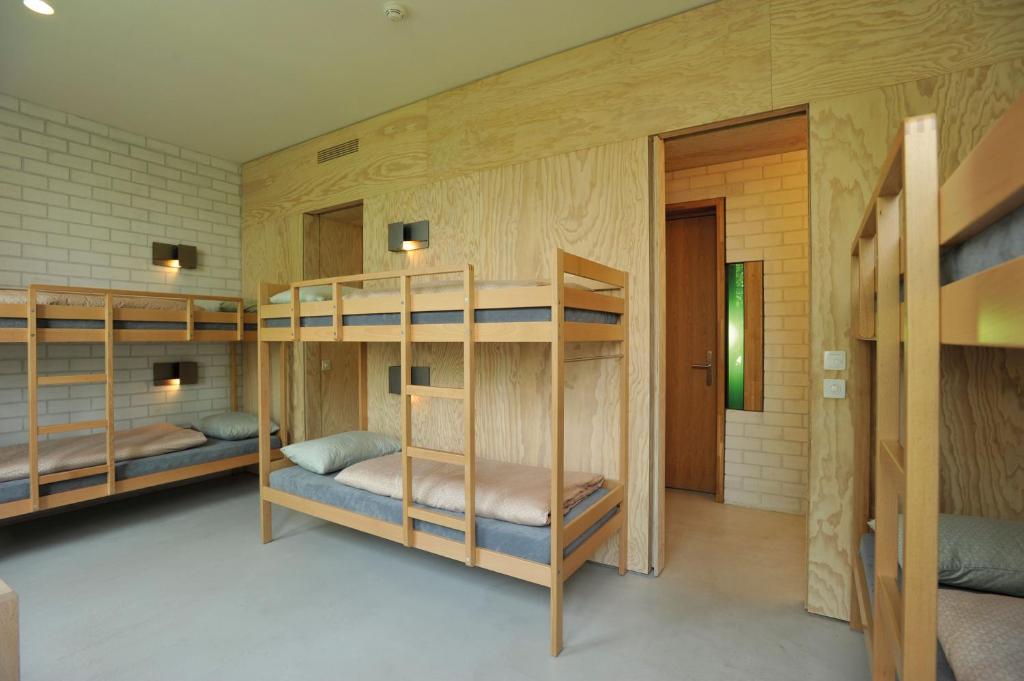 Номер (Шестиместный номер с общей ванной комнатой) хостела Basel Youth Hostel, Базель