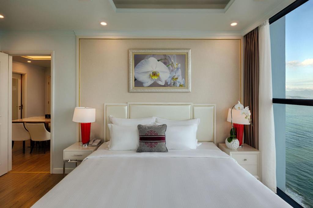 Апартаменты (Номер с 2 спальнями и видом на океан), Vinpearl Condotel Beachfront Nha Trang