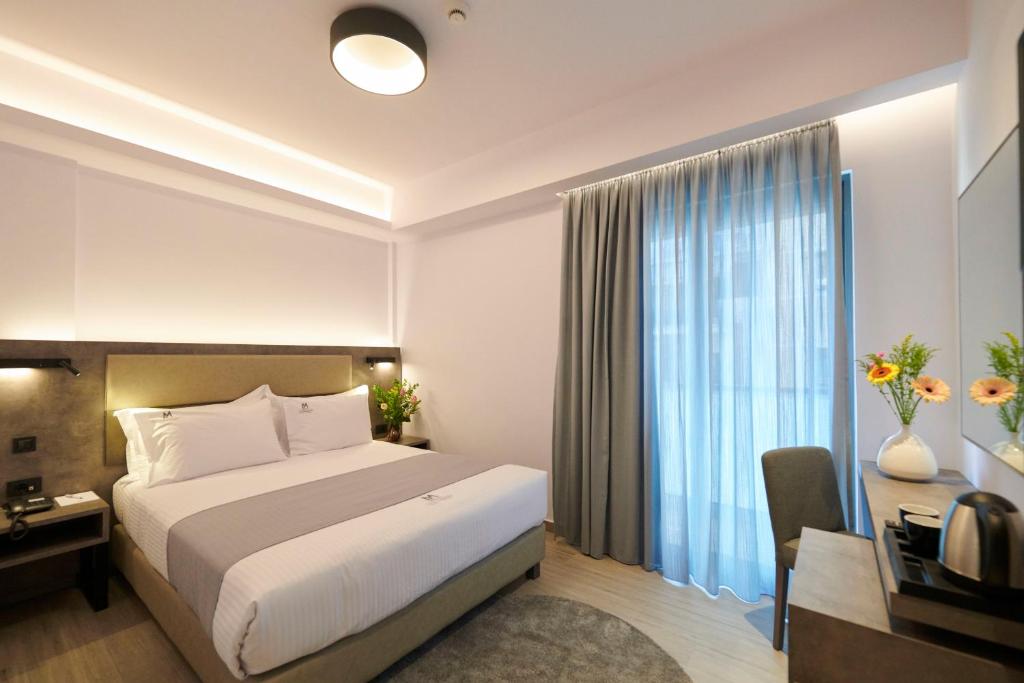 Двухместный (Двухместный номер эконом-класса с 1 кроватью или 2 отдельными кроватями) отеля Meni Hotel, Афины