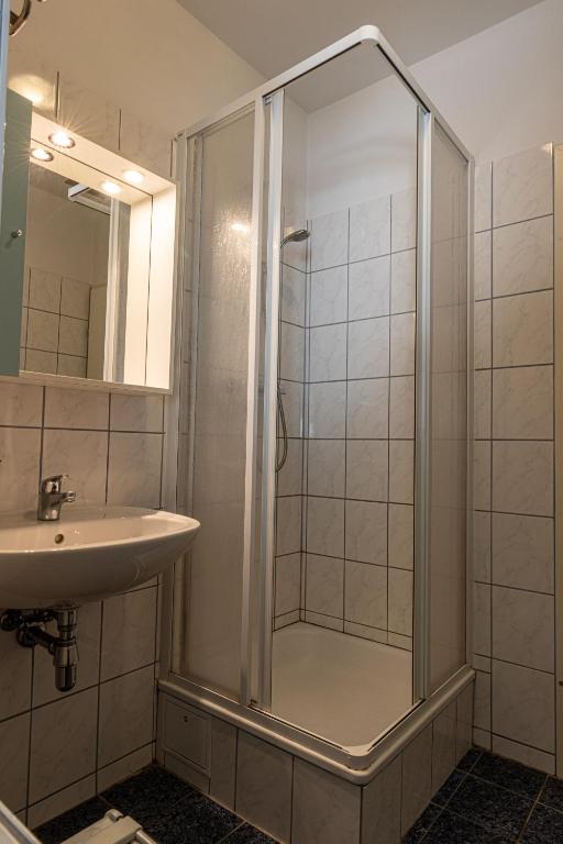Одноместный (Одноместный номер с общей ванной комнатой) отеля Hotel-Restaurant Fritz Matauschek, Вена