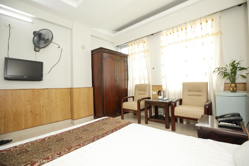 Двухместный (Стандартный двухместный номер с 1 кроватью) отеля Kim Chung Hotel, Тхань Хоа