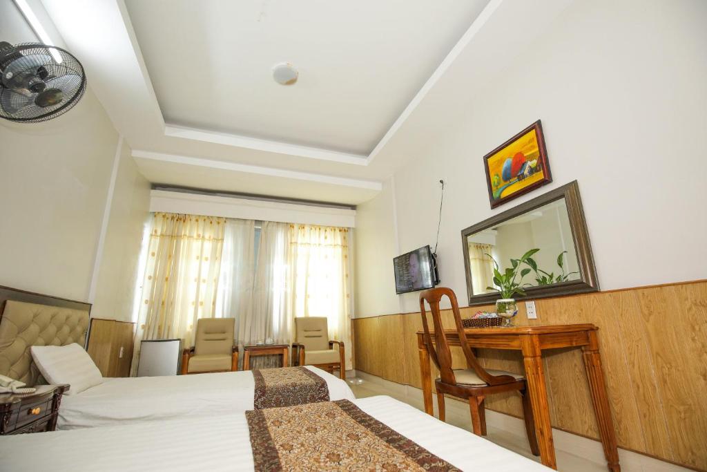 Двухместный (Стандартный двухместный номер с 2 отдельными кроватями) отеля Kim Chung Hotel, Тхань Хоа