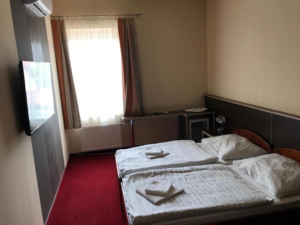 Двухместный (Двухместный номер эконом-класса с 1 кроватью или 2 отдельными кроватями) отеля Aranytál Hotel, Комаром