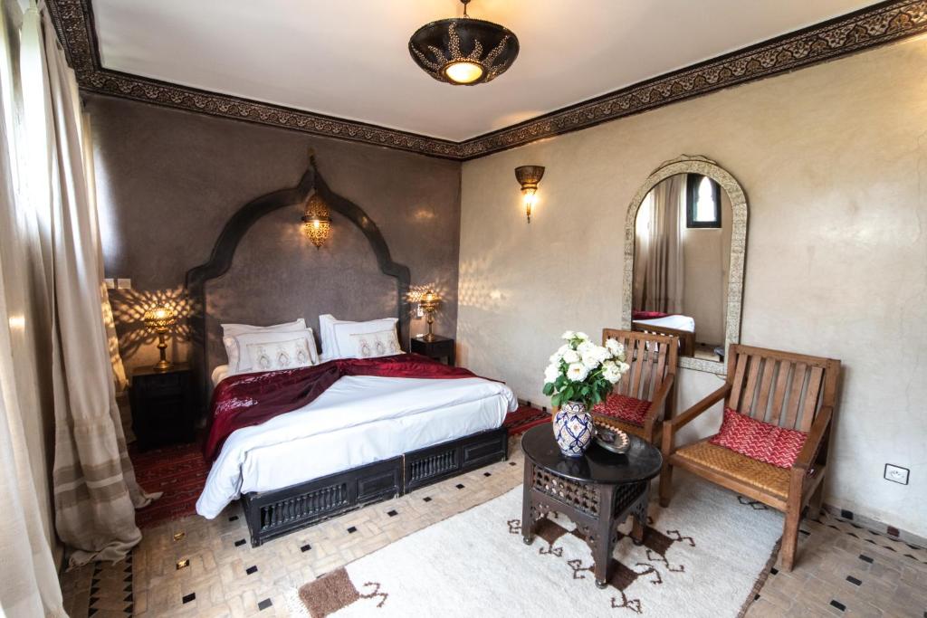 Двухместный (Двухместный номер с 1 кроватью или 2 отдельными кроватями) отеля Riad Mur Akush, Марракеш