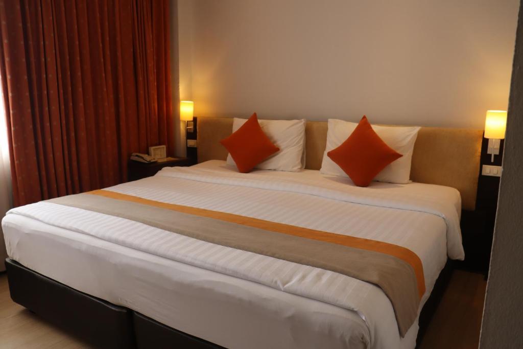 Двухместный (Стандартный двухместный номер с 1 кроватью или 2 отдельными кроватями) отеля Bossotel Bangkok, Бангкок