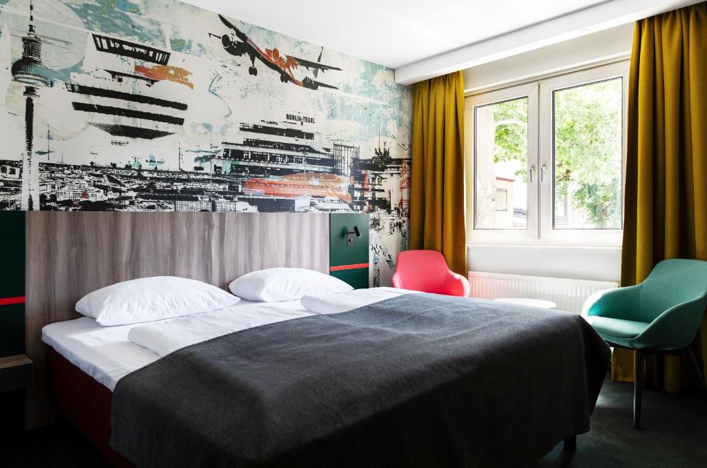 Двухместный (Улучшенный двухместный номер с 1 кроватью) отеля Days Inn Berlin West, Берлин