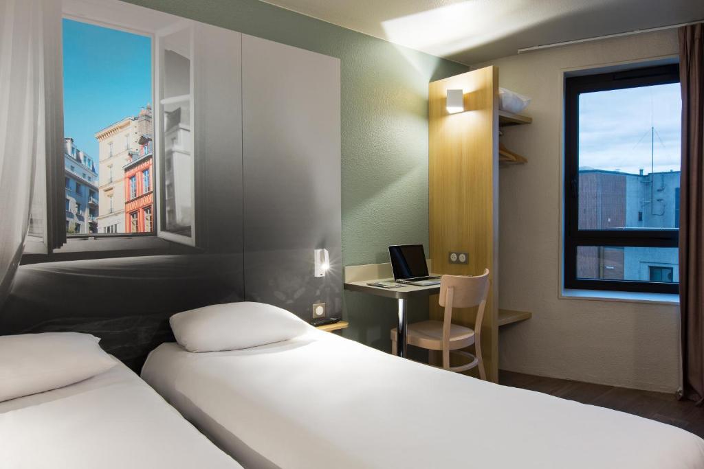 Двухместный (Двухместный номер с 2 отдельными кроватями) отеля Hotel Rouen St-Sever, Руан