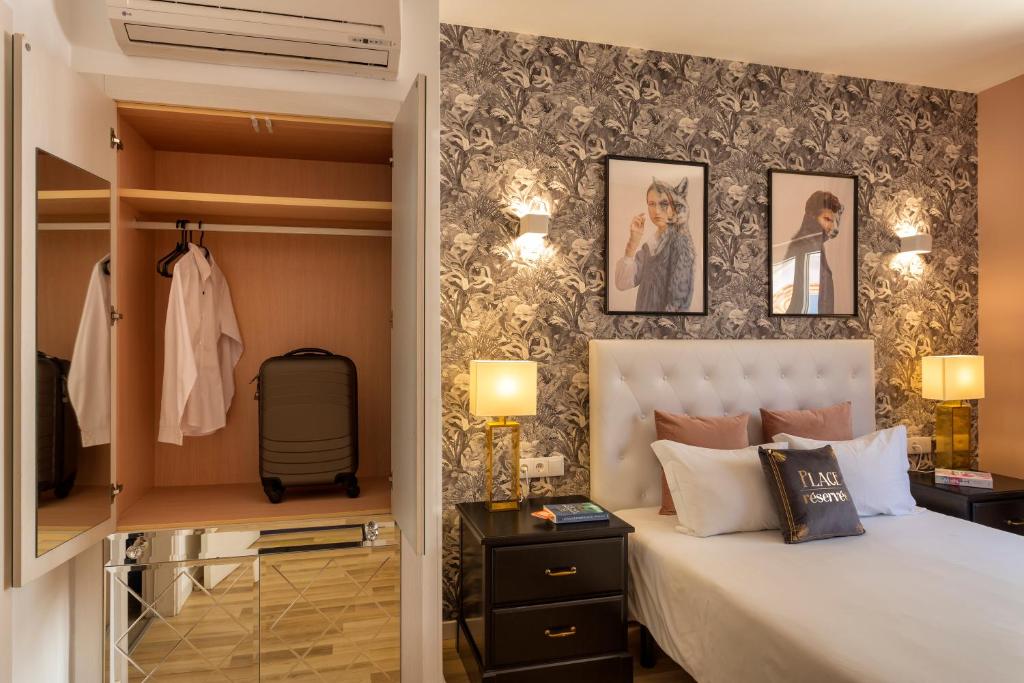 Двухместный (Тематический двухместный номер с 1 кроватью - «Гламур») отеля Hotel Made Inn, Портиман