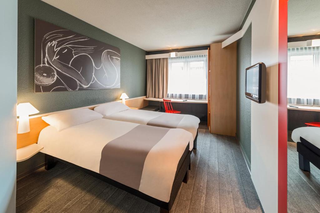 Двухместный (Двухместный номер с 2 отдельными кроватями) отеля ibis Hotel Berlin Spandau, Берлин