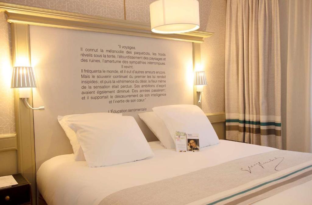 Двухместный (Двухместный номер «Комфорт» с 1 кроватью) отеля BEST WESTERN Hôtel Littéraire Gustave Flaubert, Руан