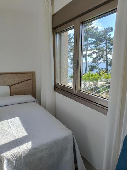 Двухместный (Двухместный номер Делюкс с 1 кроватью и боковым видом на море), A Postiña