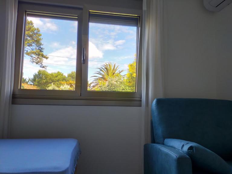 Двухместный (Двухместный номер Делюкс с 1 кроватью и боковым видом на море), A Postiña