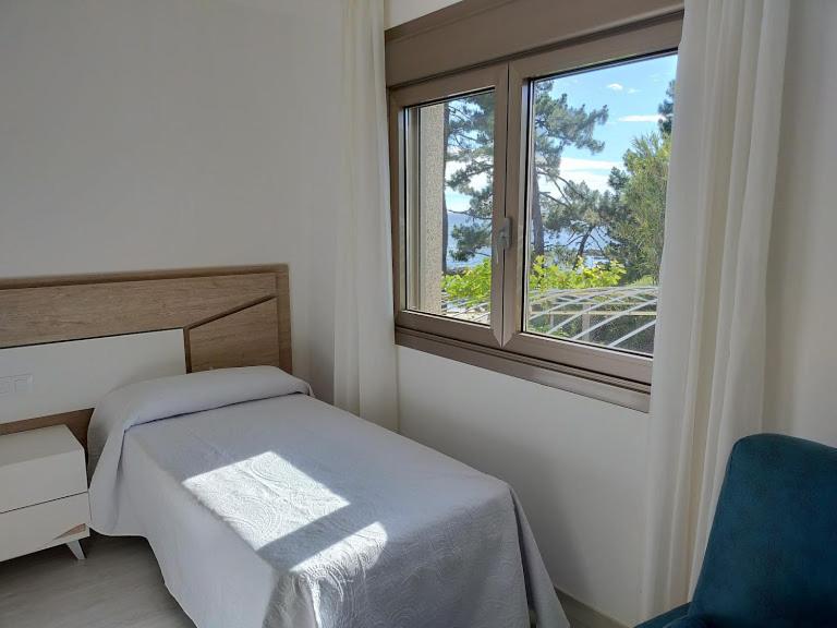 Двухместный (Двухместный номер Делюкс с 1 кроватью и боковым видом на море), A Postiña