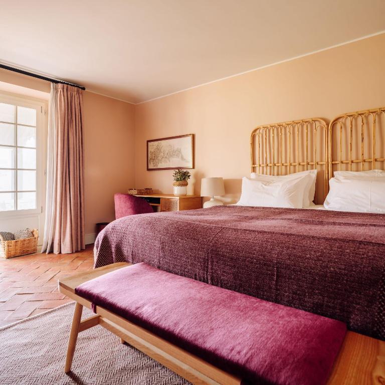 Двухместный (Двухместный номер с 2 отдельными кроватями и общей террасой) отеля Quinta Nova - Luxury Winery House, Вила-Реал
