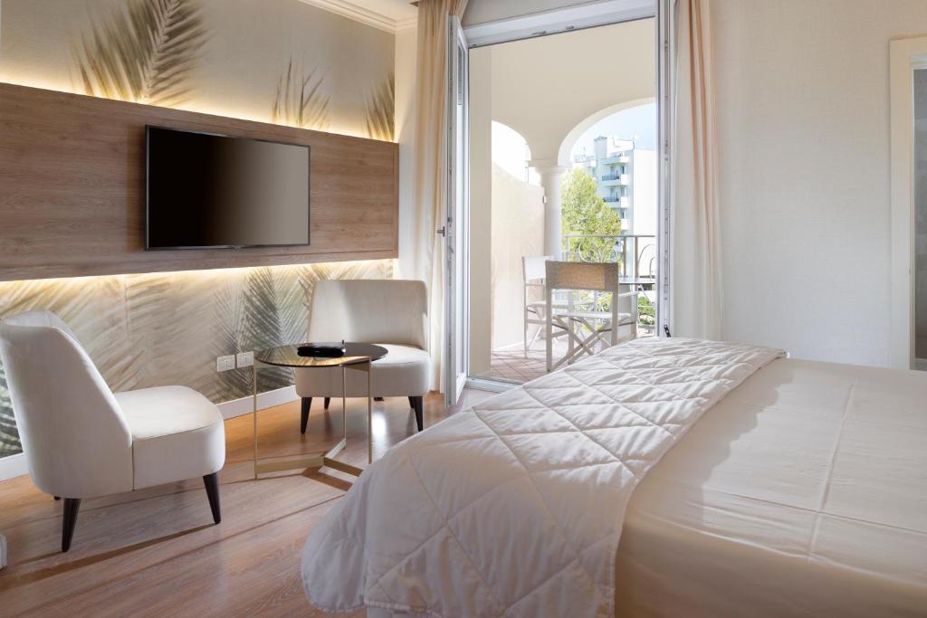 Двухместный (Двухместный номер с 1 кроватью или 2 отдельными кроватями) отеля Hotel Corallo, Риччоне