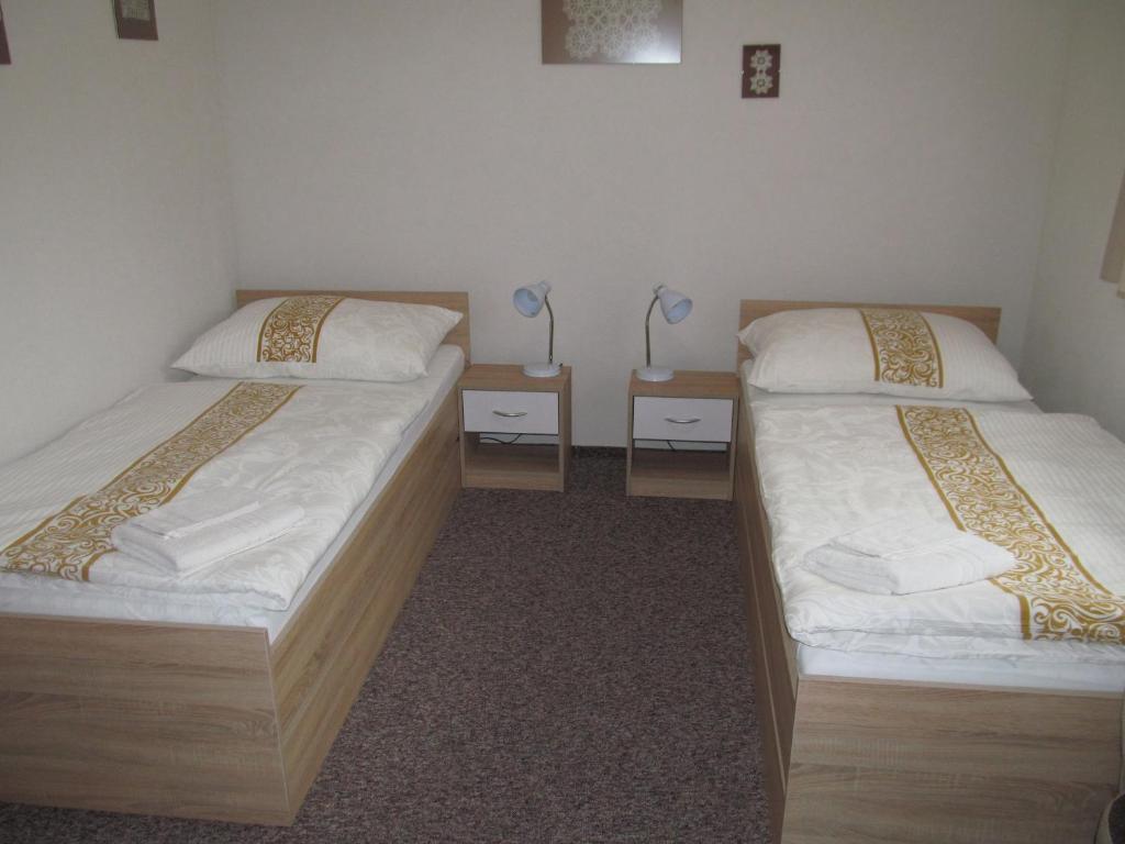 Двухместный (Стандартный двухместный номер с 2 отдельными кроватями) гостевого дома A+S Penzion Podzamok, Левоча