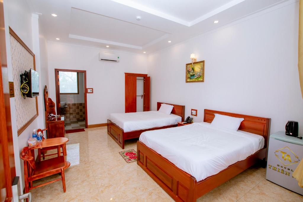 Двухместный (Двухместный номер с 2 отдельными кроватями) отеля Thien An Hotel, Шокчанг