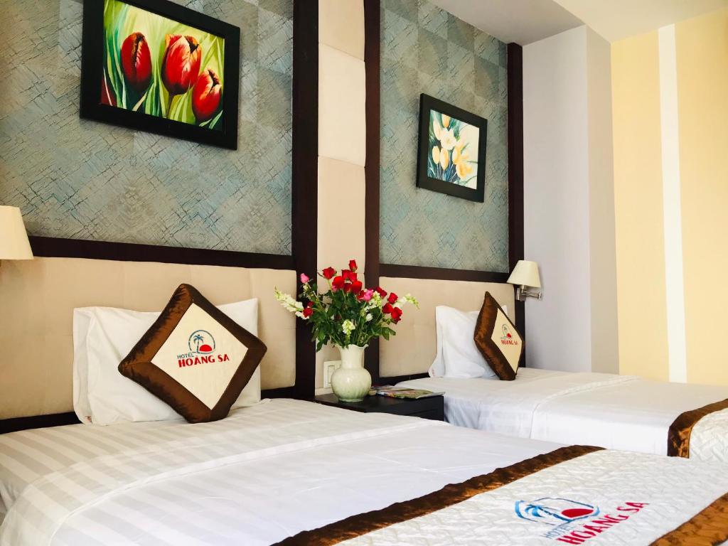 Двухместный (Роскошный двухместный номер с 1 кроватью или 2 отдельными кроватями) отеля Hoang Sa Hotel, Дананг