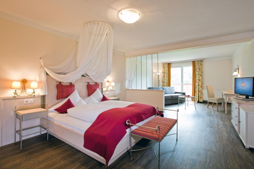 Двухместный (Двухместный номер с 1 кроватью с балдахином) отеля Hotel Truyenhof, Фис