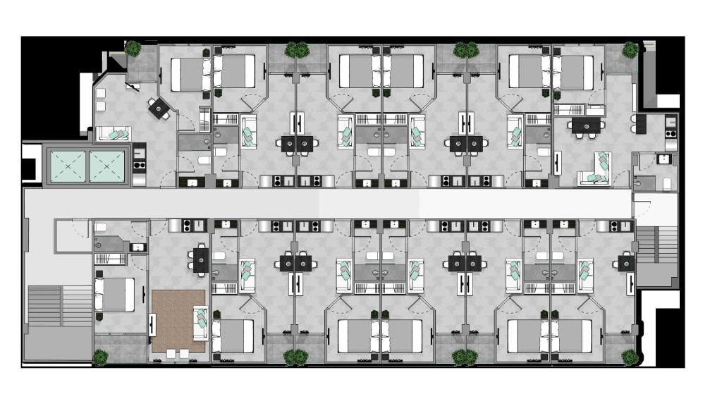 Апартаменты (Апартаменты с балконом), NOON Properties