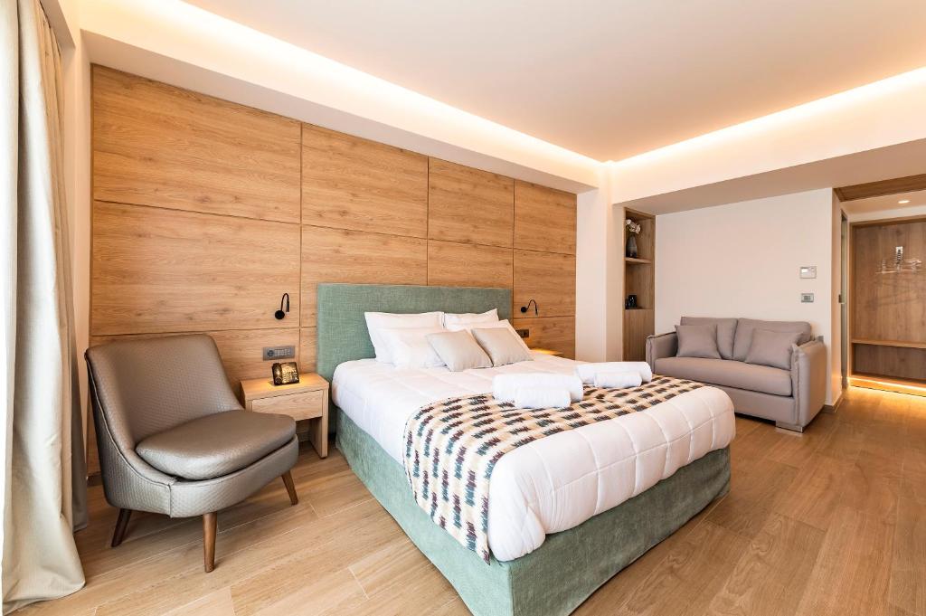Двухместный (Улучшенный двухместный номер с 1 кроватью) отеля Acandia Hotel, Родос