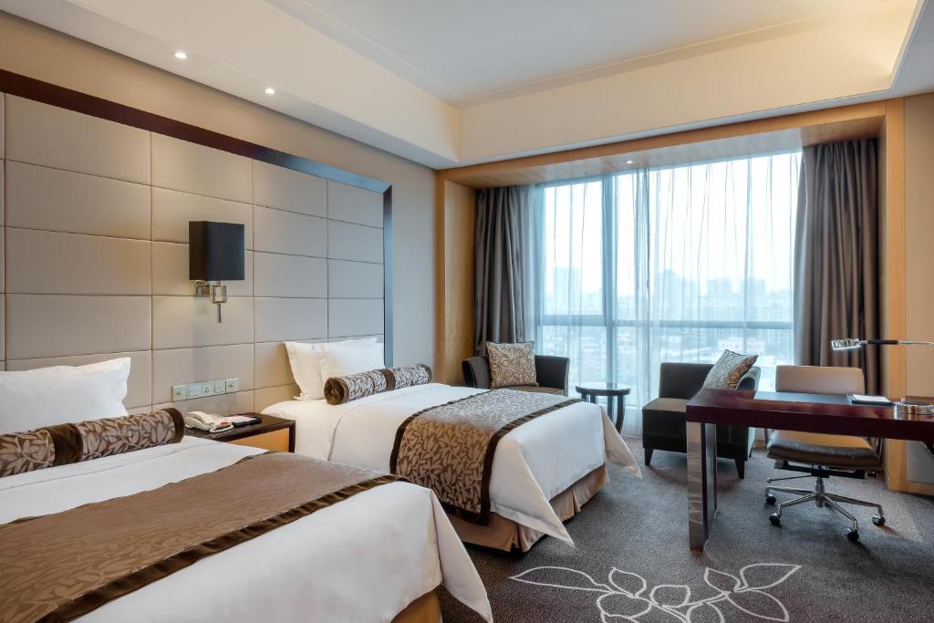 Двухместный (Стандартный двухместный номер с 2 отдельными кроватями) отеля Crowne Plaza Yichang, Ичан