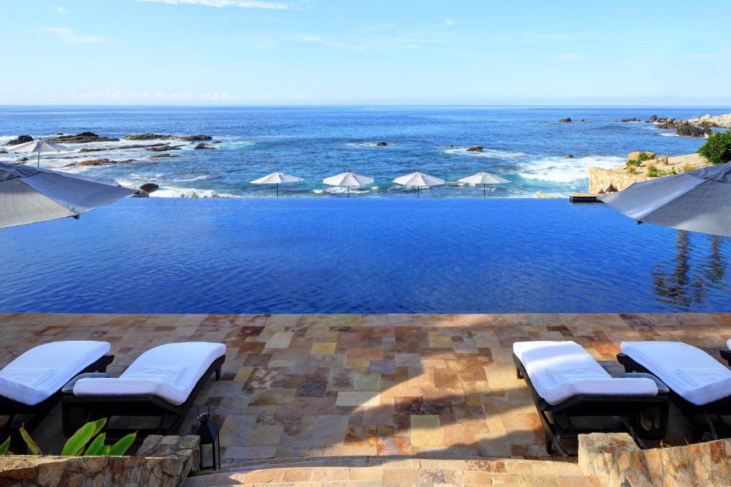 Трехместный (Номер с 2 кроватями размера «queen-size» и видом на океан) курортного отеля Esperanza - An Auberge Resort, Кабо-Сан-Лукас