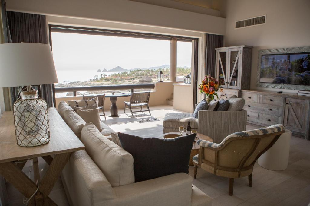 Сьюит (Люкс в пентхаусе с 1 спальней и видом на океан) курортного отеля Esperanza - An Auberge Resort, Кабо-Сан-Лукас