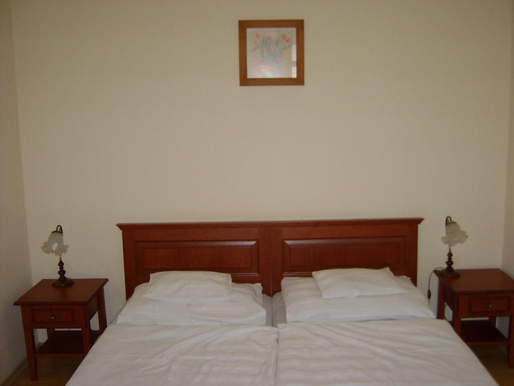 Двухместный (Двухместный номер с 1 кроватью или 2 отдельными кроватями) гостевого дома Várkert Panzió és Étterem, Мишкольц