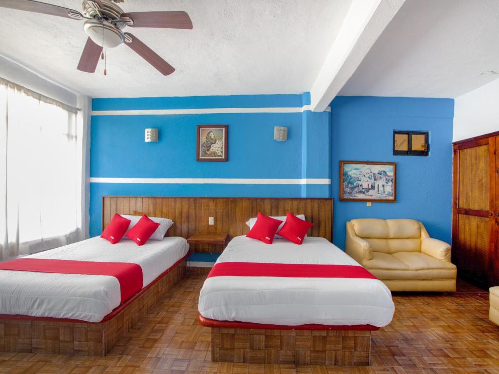 Двухместный (Стандартный двухместный номер) отеля Hotel Suite Tropicana Ixtapa, Икстапа