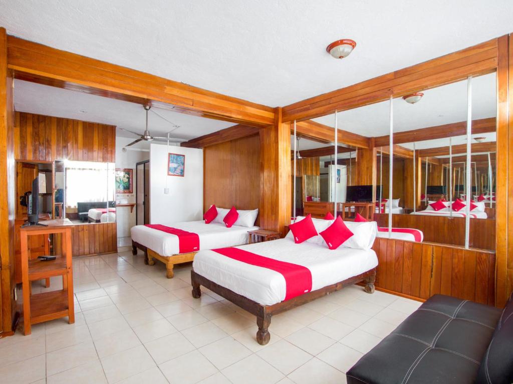 Двухместный (Двухместный номер с 1 кроватью) отеля Hotel Suite Tropicana Ixtapa, Икстапа