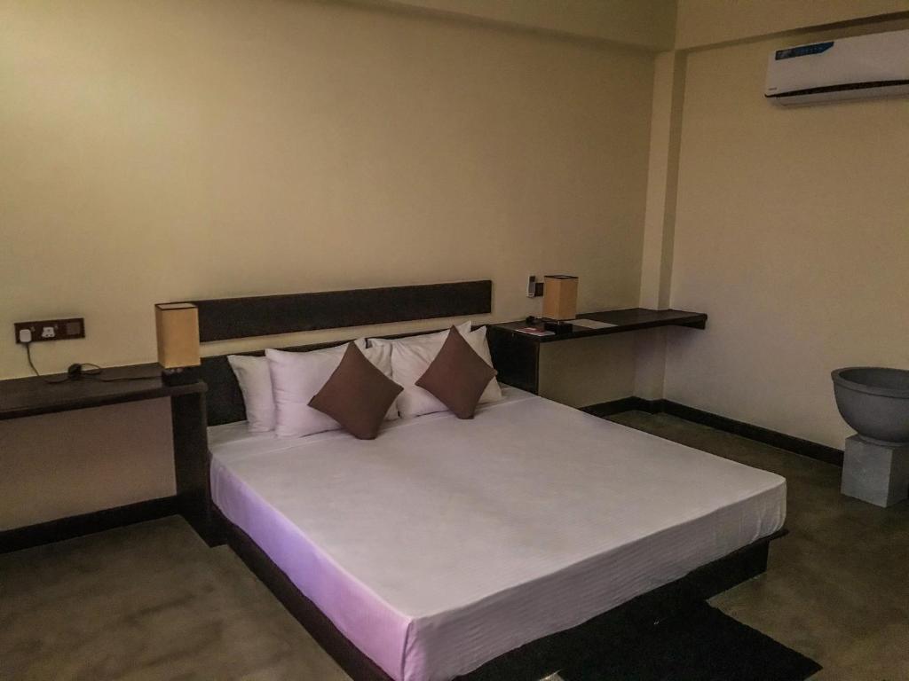 Двухместный (Номер Делюкс с кроватью размера «king-size») отеля Lankapura Homestay, Дамбулла