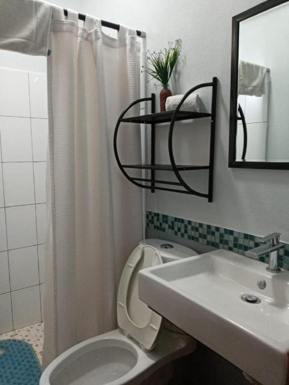Одноместный (Одноместный номер с собственной ванной комнатой) отеля Hotel Casa Aurora, Керетаро