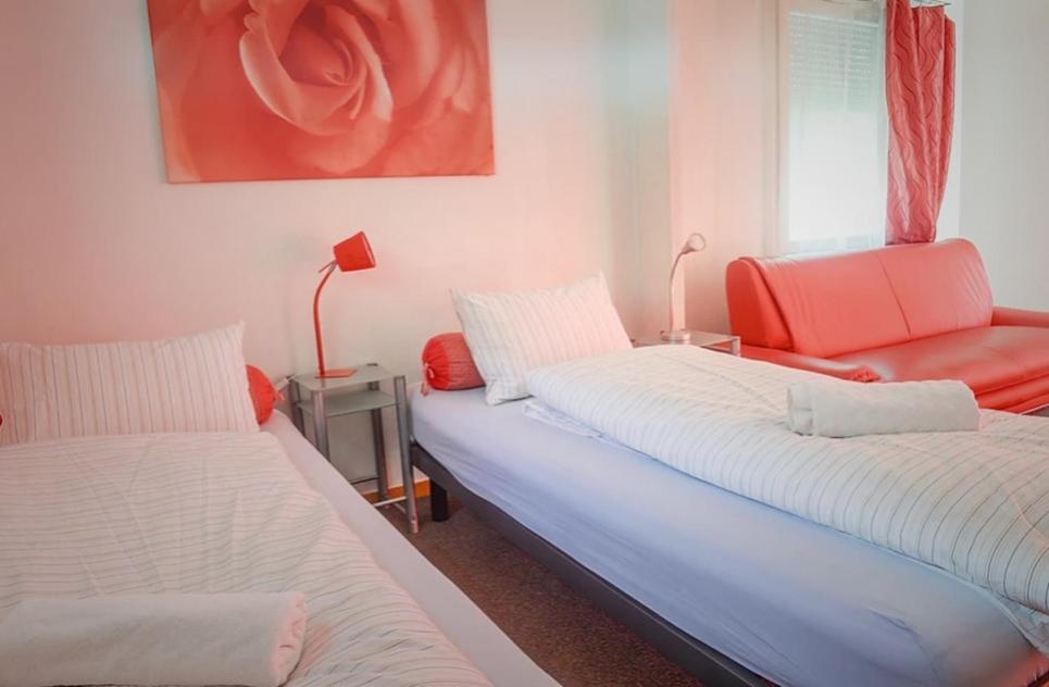 Номер (Бунгало с 2 отдельными кроватями) отеля Motel-Hôtel Garni Inter-Alp, Лавей-ле-Бан