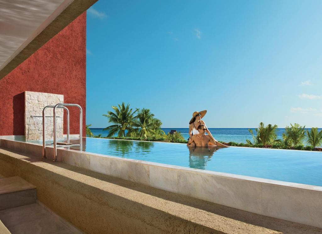 Сьюит (Президентский люкс) курортного отеля Zoetry Paraiso de la Bonita - Endless Privileges All Inclusive, Пуэрто-Морелос