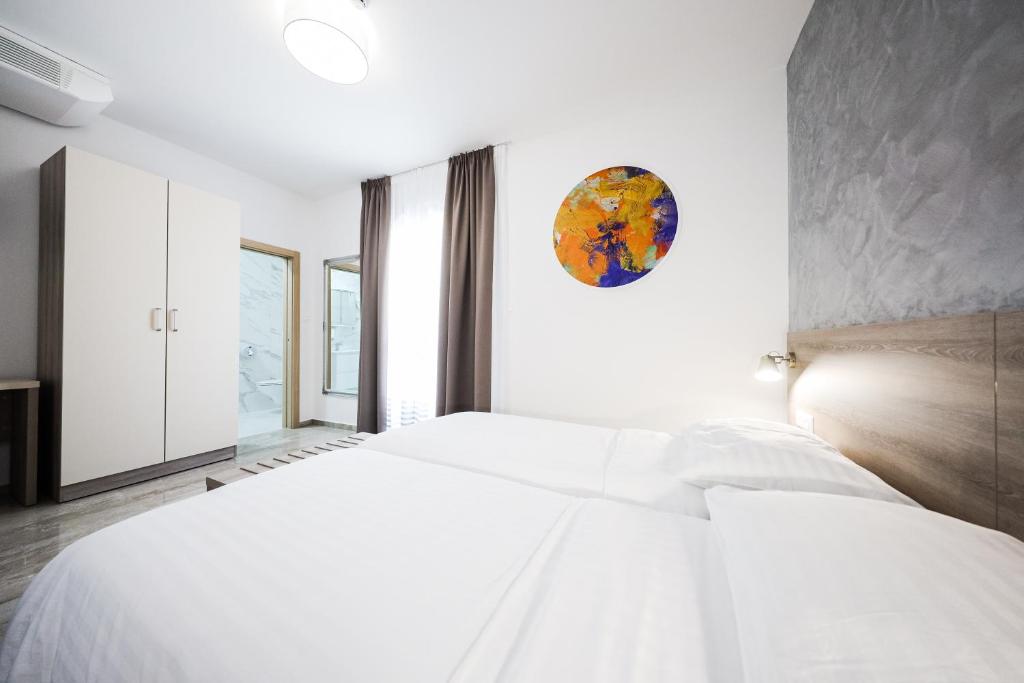 Двухместный (Двухместный номер с 1 кроватью или 2 отдельными кроватями и частичным видом на море) отеля Hotel Lucija, Поседарье