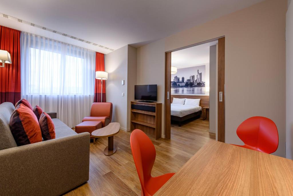 Апартаменты (Апартаменты), Aparthotel Adagio Frankfurt City Messe