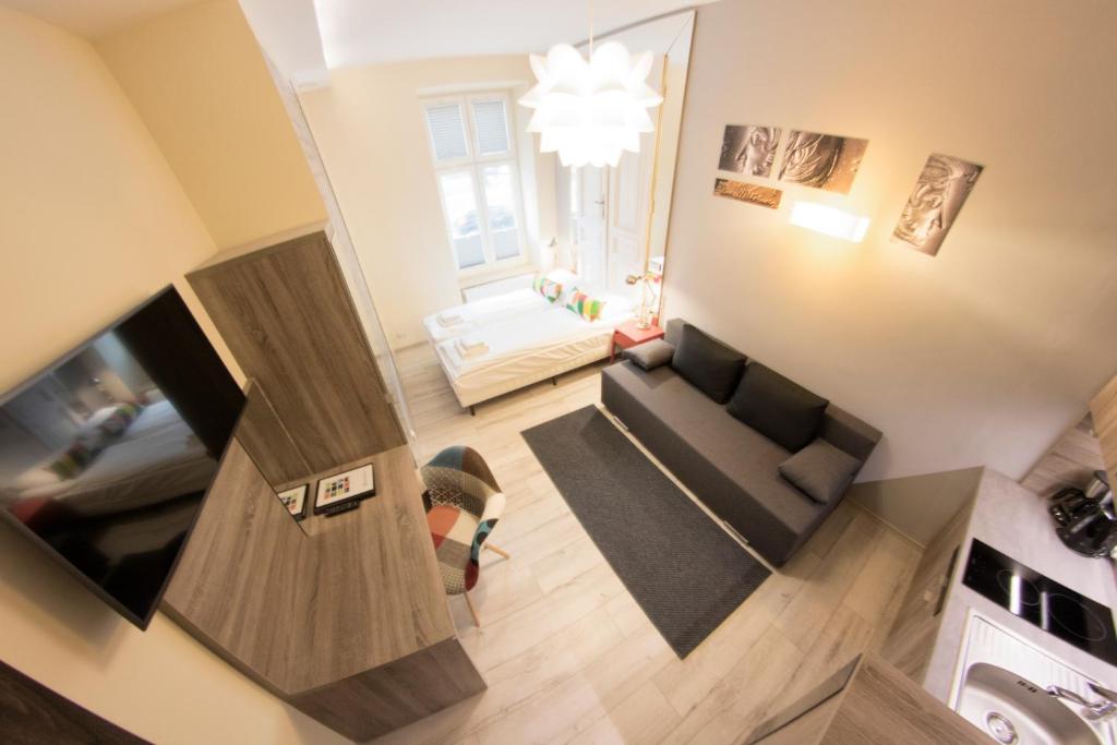 Студио (Deluxe Studio Apartment - Mickiewicza Street), Yourplace Central Apartments